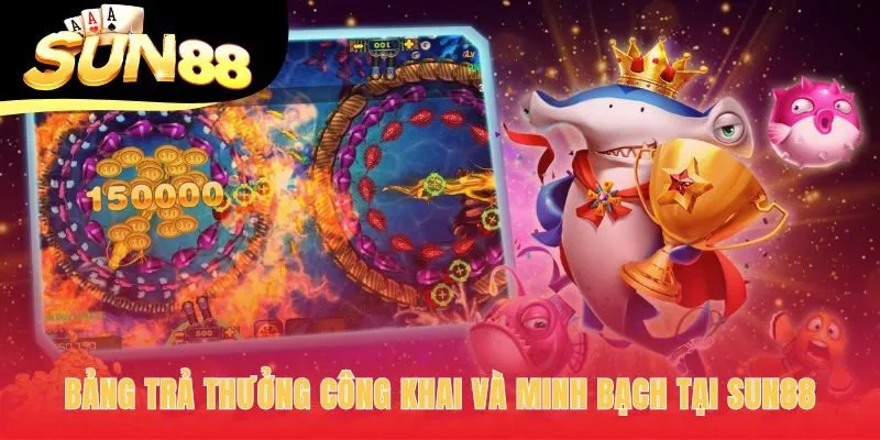 Bảng thưởng bắn cá bingo minh bạch hệ số nhân Rồng Vàng