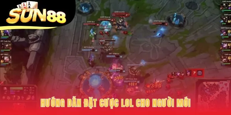 Hướng dẫn đặt kèo liên minh huyền thoại qua các bước đơn giản